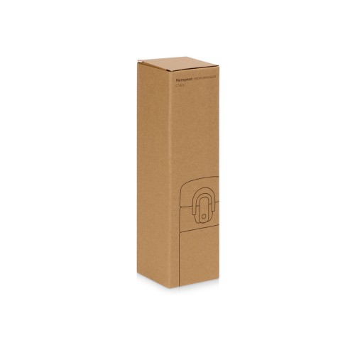 Вакуумная герметичная термокружка «Inter», темно-синий, нерж. сталь