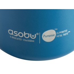 Вакуумная термокружка с  керамическим покрытием «Pick-Up», 650 мл, синий