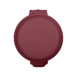 Вакуумная термокружка Waterline c кнопкой «Guard», 400 мл, тубус, бургунди