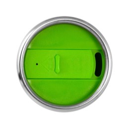 Термостакан Elwood c изоляцией, серебристый/лайм