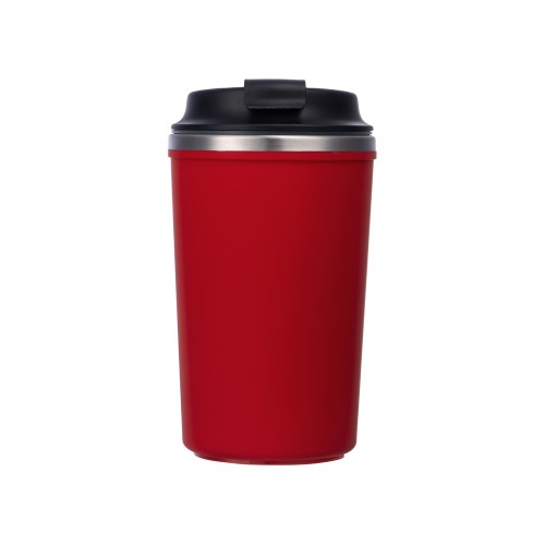 Герметичная термокружка на присоске "Kick", 350 мл, красный