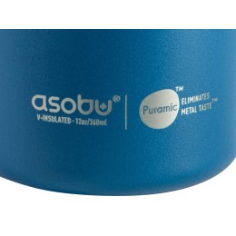 Вакуумная термокружка с внутренним керамическим покрытием «Coffee Express», 360 мл, синий