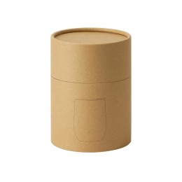 Вакуумная термокружка «Britewood S1», непротекаемая крышка, крафтовый тубус