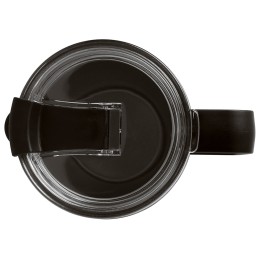Термокружка «Кенчер» с двойными стенками из нержавеющей стали 304 и полипропилена, черный