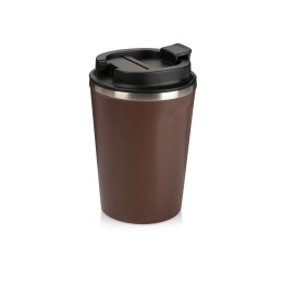 Термокружка CAFe COMPACT, 380 мл, коричневый