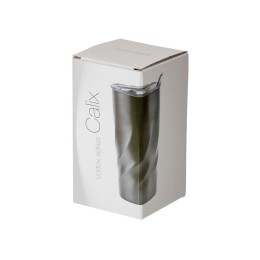 Вакуумная термокружка с медной изоляцией «Calix», 400 мл, серый