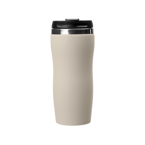 Термокружка "Mony Steel" 350 мл, soft touch, бежевый
