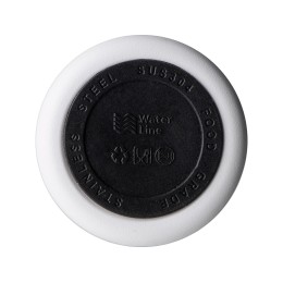 Вакуумная термокружка Waterline с медной изоляцией «Bravo», 400 мл, тубус, белый