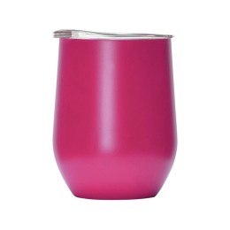 Вакуумная термокружка "Sense", непротекаемая крышка, розовый