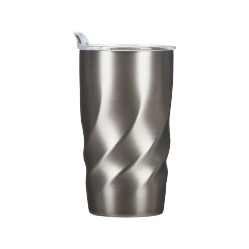 Вакуумная термокружка с медной изоляцией «Calix», 400 мл, серый