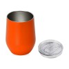 Вакуумная термокружка "Sense", непротекаемая крышка, оранжевый