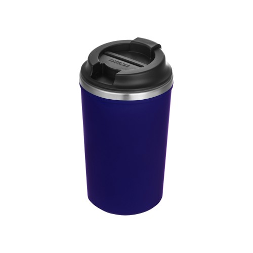 Герметичная термокружка на присоске "Kick", 350 мл, темно-синий