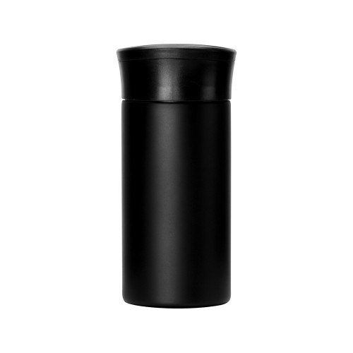 Вакуумная термокружка с кнопкой Upgrade, Waterline, тубус, черный