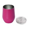 Вакуумная термокружка "Sense", непротекаемая крышка, розовый