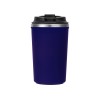 Герметичная термокружка на присоске "Kick", 350 мл, темно-синий