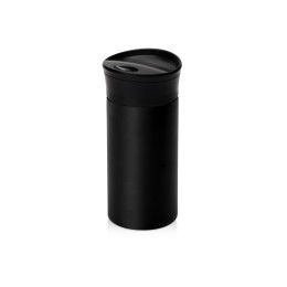 Вакуумная термокружка с кнопкой Upgrade, Waterline, тубус, черный