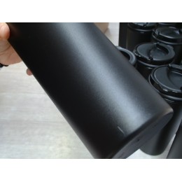 Стакан-тамблер Moment с кофейной крышкой, 350 мл, цвет черный