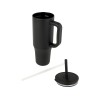 Brady термостакан с силиконовой трубочкой, 900 мл, сертифицированный согласно RCS- Черный
