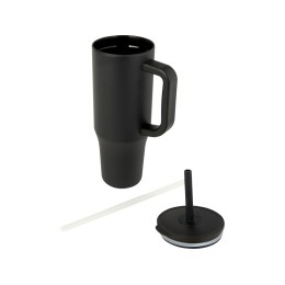 Brady термостакан с силиконовой трубочкой, 900 мл, сертифицированный согласно RCS- Черный