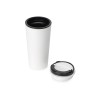 Стакан-тамблер Moment с кофейной крышкой, 350 мл, цвет белый