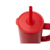 Brady термостакан с силиконовой трубочкой, 900 мл, сертифицированный согласно RCS- Красный