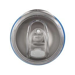 Вакуумная термокружка "Sense", непротекаемая крышка, крафтовая упаковка, синий