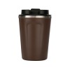 Термокружка CAFe COMPACT, 380 мл, коричневый