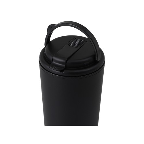Термокружка с трубочкой «Moment Straw», 350 мл, черный