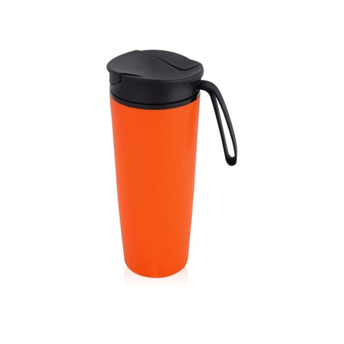 Термокружка «Годс металл» 470мл, оранжевый