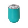 Вакуумная термокружка "Sense", непротекаемая крышка, бирюзовый