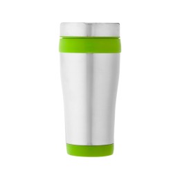 Термостакан Elwood c изоляцией, серебристый/лайм