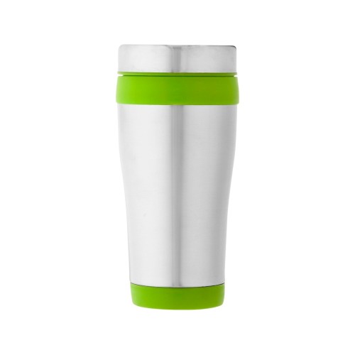 Термостакан Elwood c изоляцией, серебристый/лайм