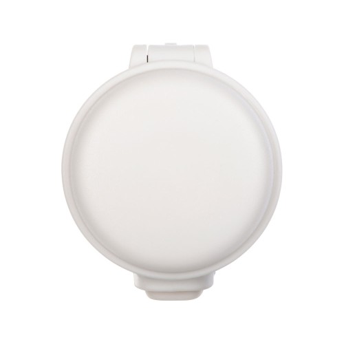 Вакуумная термокружка Waterline c кнопкой «Guard», 400 мл, тубус, белый (Р)