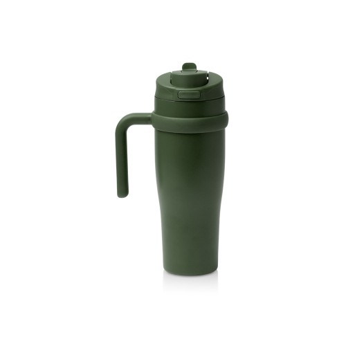 Термокружка KALAM/КАЛАМ с двойными стенками, темно-зеленый