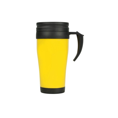 Кружка с термоизоляцией "Silence" 350мл, желтый