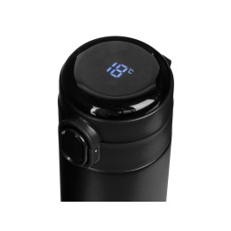 Вакуумная термокружка Waterline с медной изоляцией «Bravo», 400 мл, тубус, черный (Р)