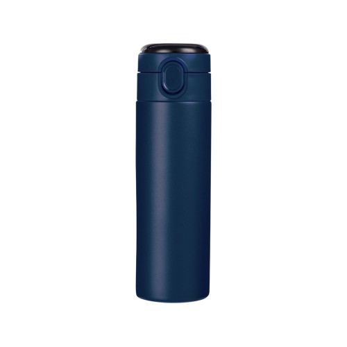 Вакуумная термокружка Waterline с медной изоляцией «Bravo», 400 мл, тубус, темно-синий