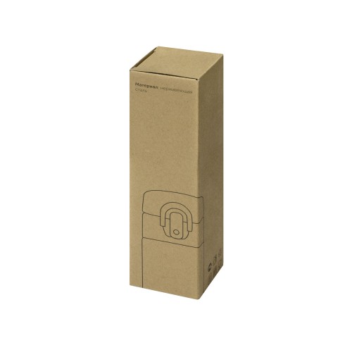 Вакуумная герметичная термокружка «Inter», черный, нерж. сталь