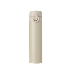 Вакуумная герметичная термокружка «Inter», бежевый, нерж. сталь