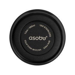 Термокружка CAFe COMPACT, 380 мл, черный