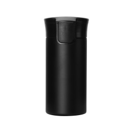 Вакуумная термокружка с кнопкой Upgrade, Waterline, тубус, черный