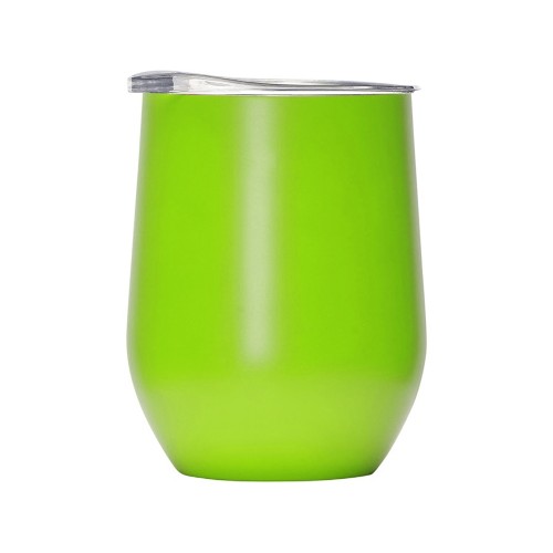 Вакуумная термокружка "Sense", непротекаемая крышка, зеленое яблоко