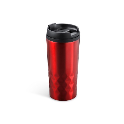 Термокружка SALAK из нержавеющей стали 310 мл, красный