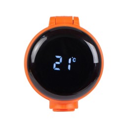 Вакуумная термокружка Waterline с медной изоляцией «Bravo», 400 мл, тубус, оранжевый