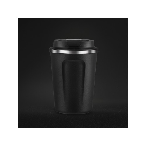 Термокружка CAFe COMPACT, 380 мл, черный
