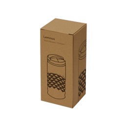 Термокружка "Lemnos" 350 мл, оранжевый