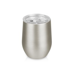 Вакуумная термокружка "Sense", непротекаемая крышка, крафтовая упаковка, темно-серый (gun)