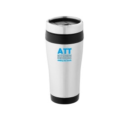 Термостакан Elwood c изоляцией, серебристый/черный