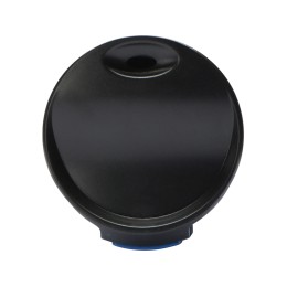 Вакуумная термокружка с кнопкой Upgrade, Waterline, тубус, темно-синий