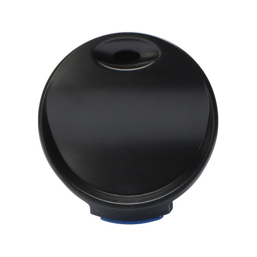 Вакуумная термокружка с кнопкой Upgrade, Waterline, тубус, темно-синий